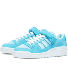 Adidas Forum 84 Low 8K Sneakers in Clear Aqua