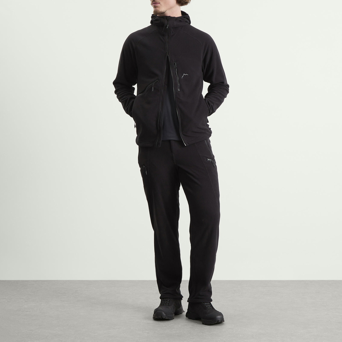 CAYL Men's Thermal Pro Hooded Jacket in Black