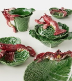 Bordallo Pinheiro Cabbage With Lobsters salad bowl