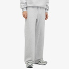 Champion Men's Classic Straight Hem Sweat Pants in Grey Marl