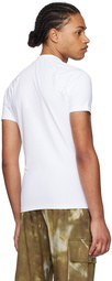 Balmain White Printed T-Shirt