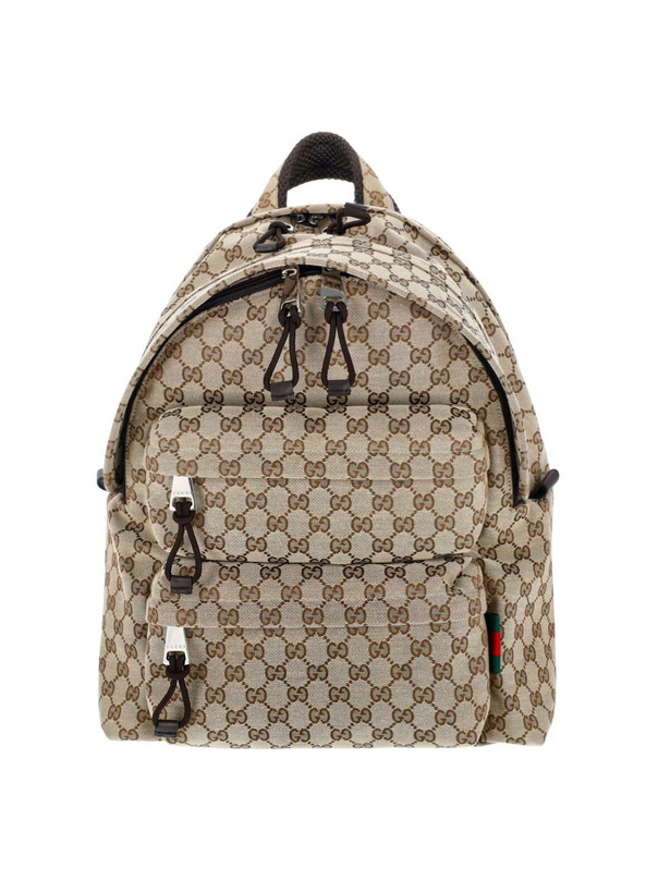 Photo: Gucci Logo Medium Backpack