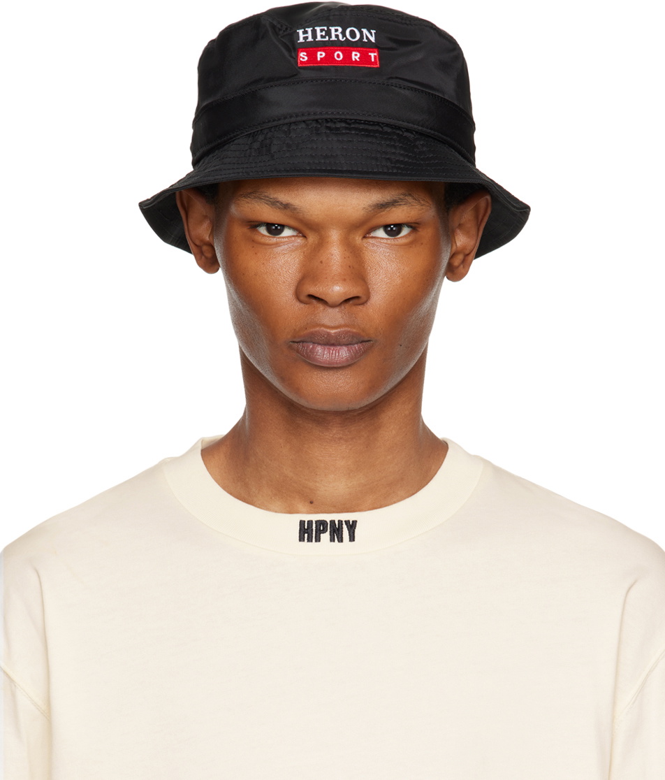 HERON PRESTON ブラック バケットハット Heron Preston Bucket Hat - Black – Kith