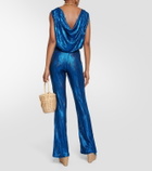Missoni Mare Jacquard cowl neck jumpsuit