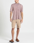 De Petrillo Mens Shirt Rust