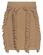Jijil Womens Mini skirt Camel