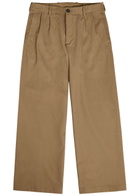 Our Legacy Bridge Wide-leg Chino Trousers Khaki