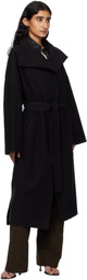 GIA STUDIOS Black Grace Long Coat