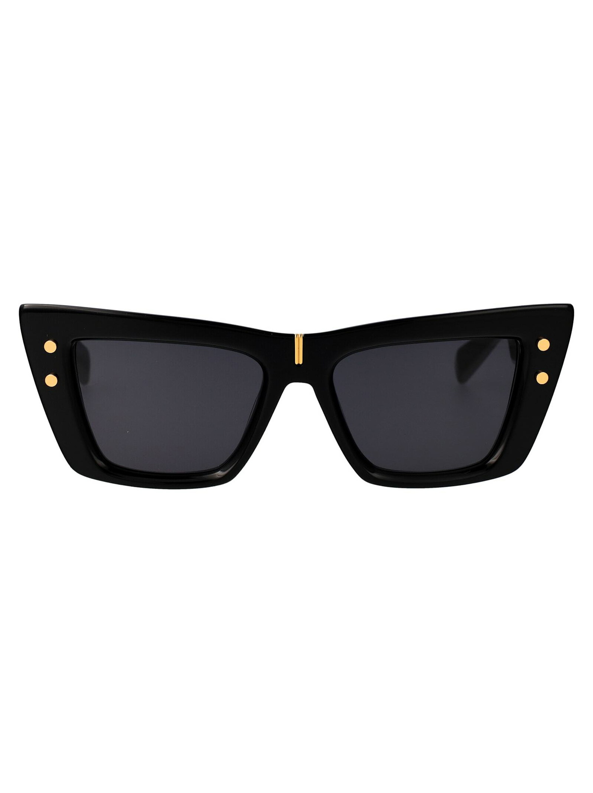 Balmain Victoire - Matte Black / 12k Gold Sunglasses Balmain