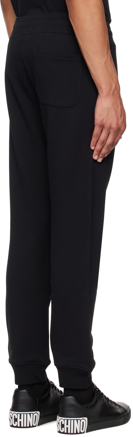 Moschino Black Teddy Bear Sweatpants