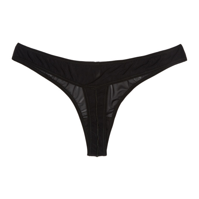 la fille dO Black Good Boy Thong