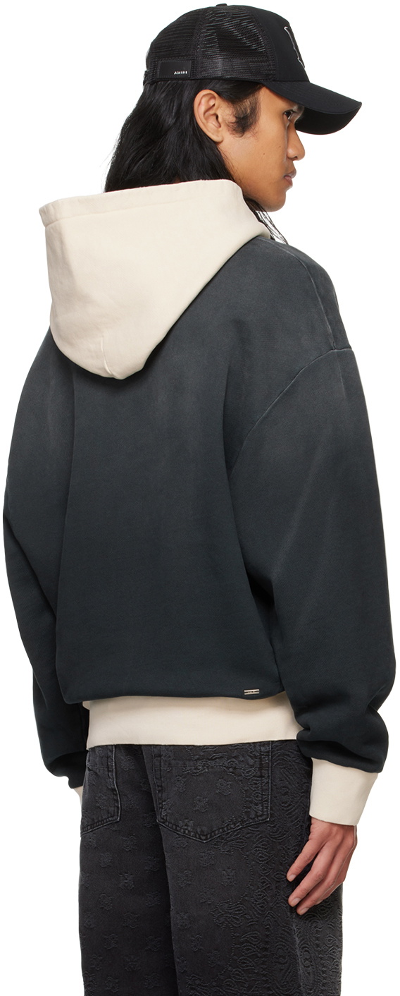 AMIRI Black 'Amiri' Vintage Oversized Hoodie Amiri