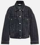 Stella McCartney - Crystal-embellished denim jacket