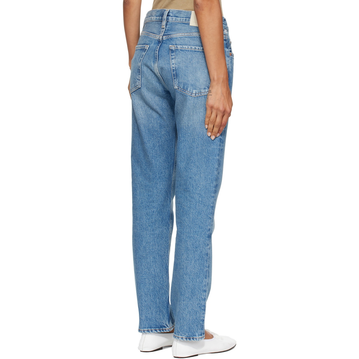 Citizens of Humanity Blue Savannah Cigarette Jeans