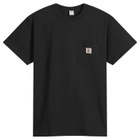 Randy's Garments Men's Randy’s Garments INC. Logo Pocket T-Shirt in Black