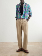 Polo Ralph Lauren - Straight-Leg Pleated Linen Trousers - Neutrals