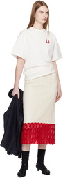 Jil Sander White Cotton Crew-Neck T-Shirt