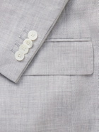 Mr P. - Wool and Linen-Blend Suit Jacket - Gray