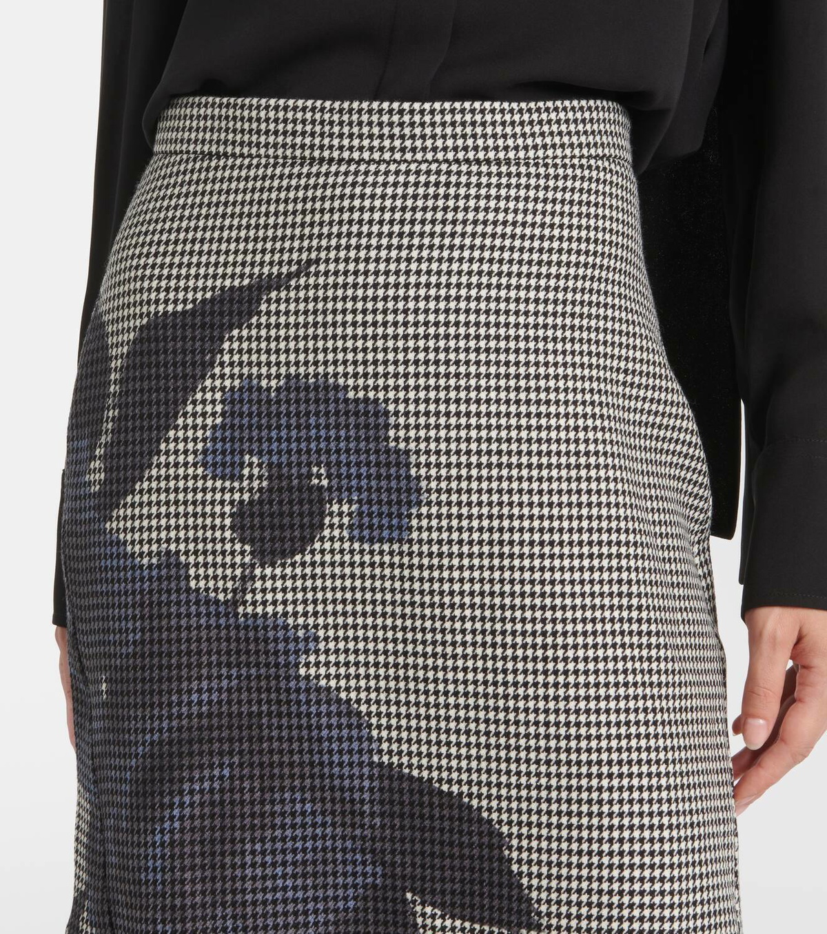 Erdem Pencil Midi Skirt Skirts 600052676grn main image 0