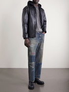 Neighborhood - Savage Distressed Wide-Leg Jeans - Blue
