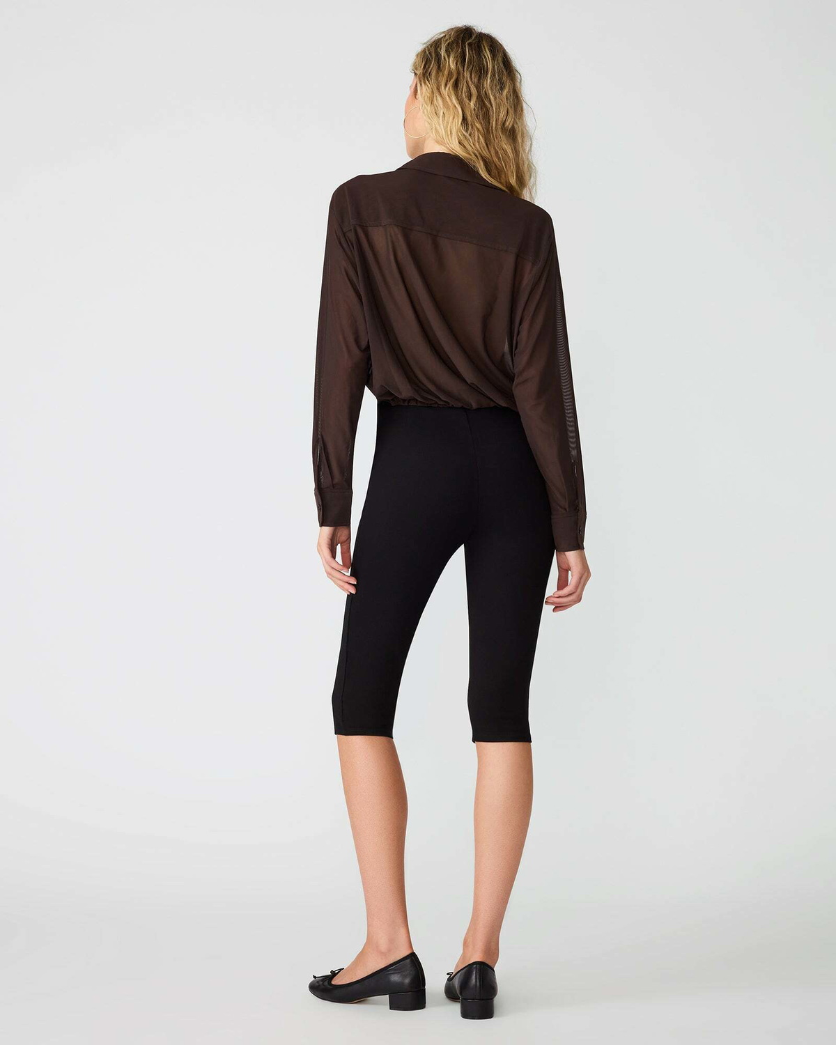 Steve Madden Sage Knit Top in Espresso