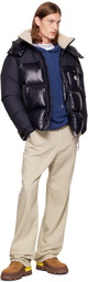 Moncler Navy Bayuda Down Jacket