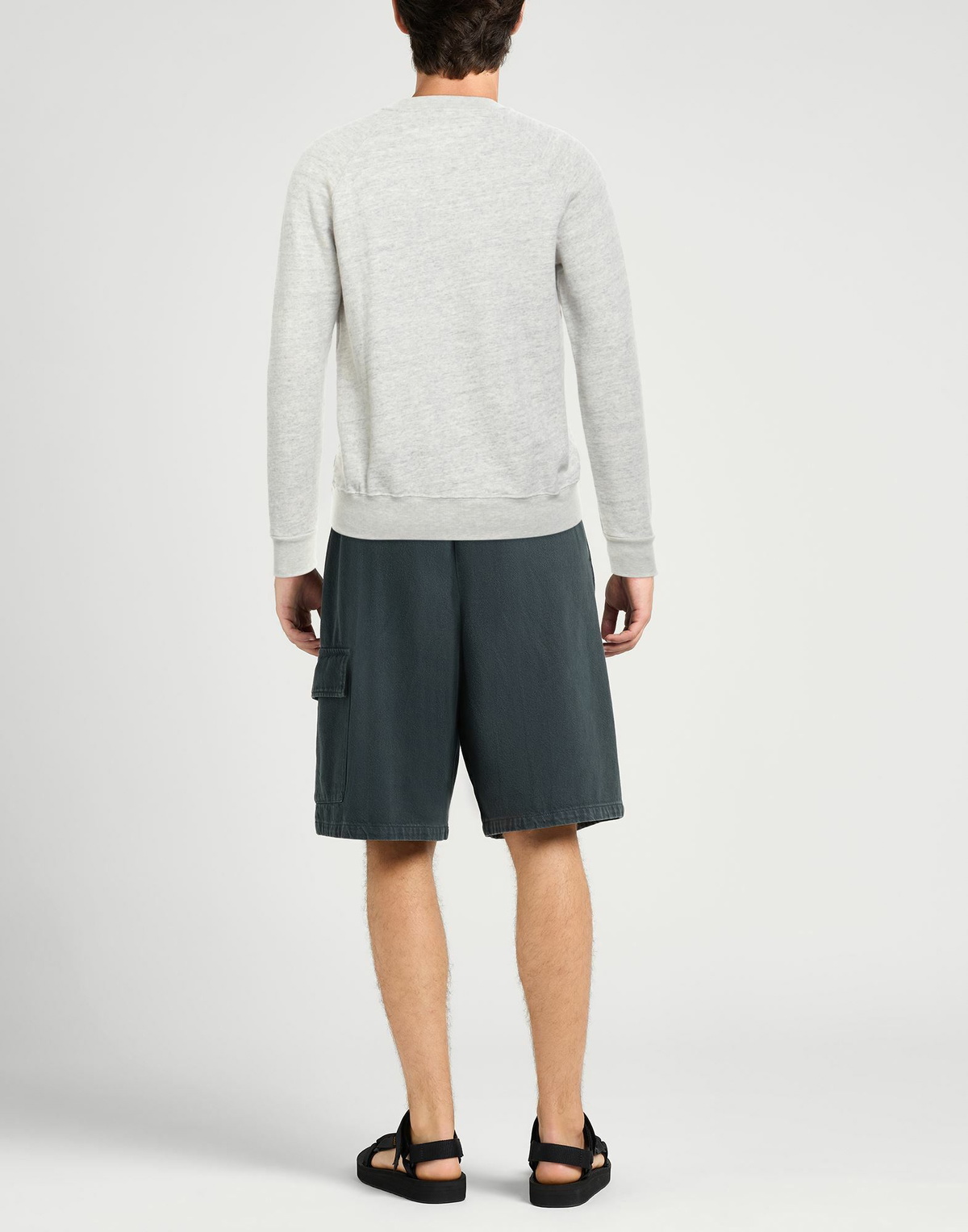 Maison Kitsuné Mens Sweatshirt Light in Grey