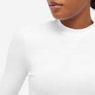 Twenty Women's Long Sleeve Mackay Cropped T-Shirt in White