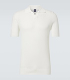 Fedeli Cotton piqué polo shirt