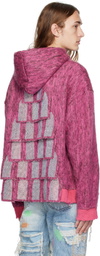 Who Decides War Pink Crystal Hoodie