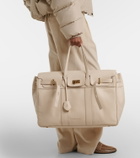 Brunello Cucinelli Large leather tote bag