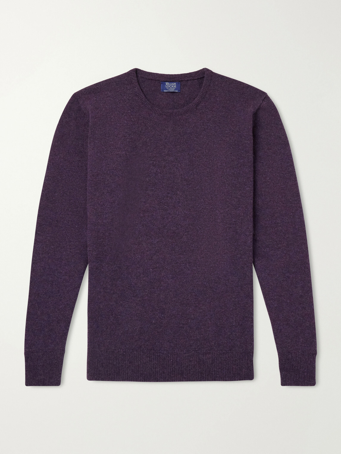 William Lockie - Wool Sweater - Purple