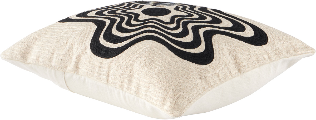 Dusen Dusen Off-White Flower Cushion Cover