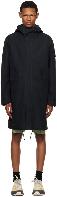 Photo: Stone Island Black Ghost Piece Coat