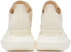 Rick Owens Drkshdw Off-White Abstract Sneakers