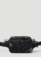 Tanker Camouflage Belt Bag in Black