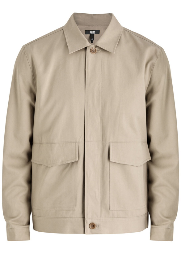 Photo: Paige Lennon Twill Jacket Beige