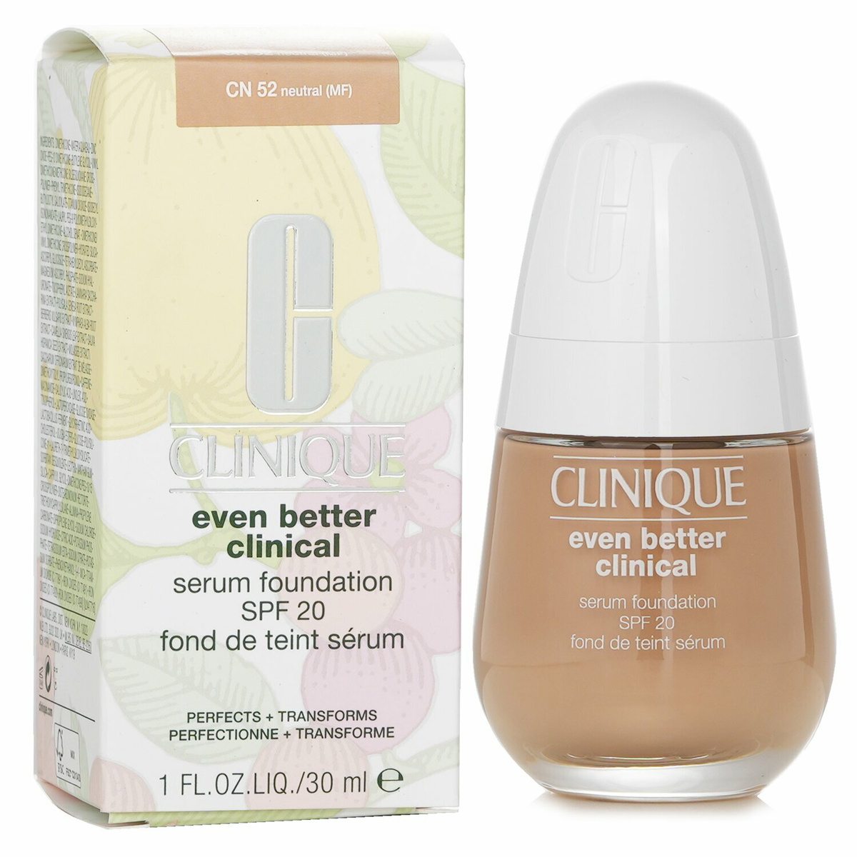 Clinique Ladies Even Better Clinical Serum Foundation SPF 20 1 oz # CN 52 Neutral Makeup 192333077870