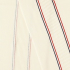 Moncler Men's Tricolor Scarf in Off White