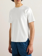 Goldwin - Mesh-Trimmed DELTA™ Solotex® T-Shirt - White