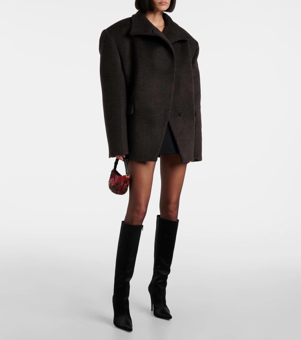 【MAGDA BUTRYM】Oversized alpaca-blend coat コート Wool coat in beige - Magda Butrym | Mytheresa