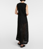 Toteme Broderie anglaise cotton maxi dress