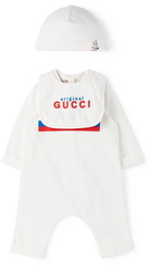 Gucci Baby Off-White 'Original Gucci' Bodysuit Set