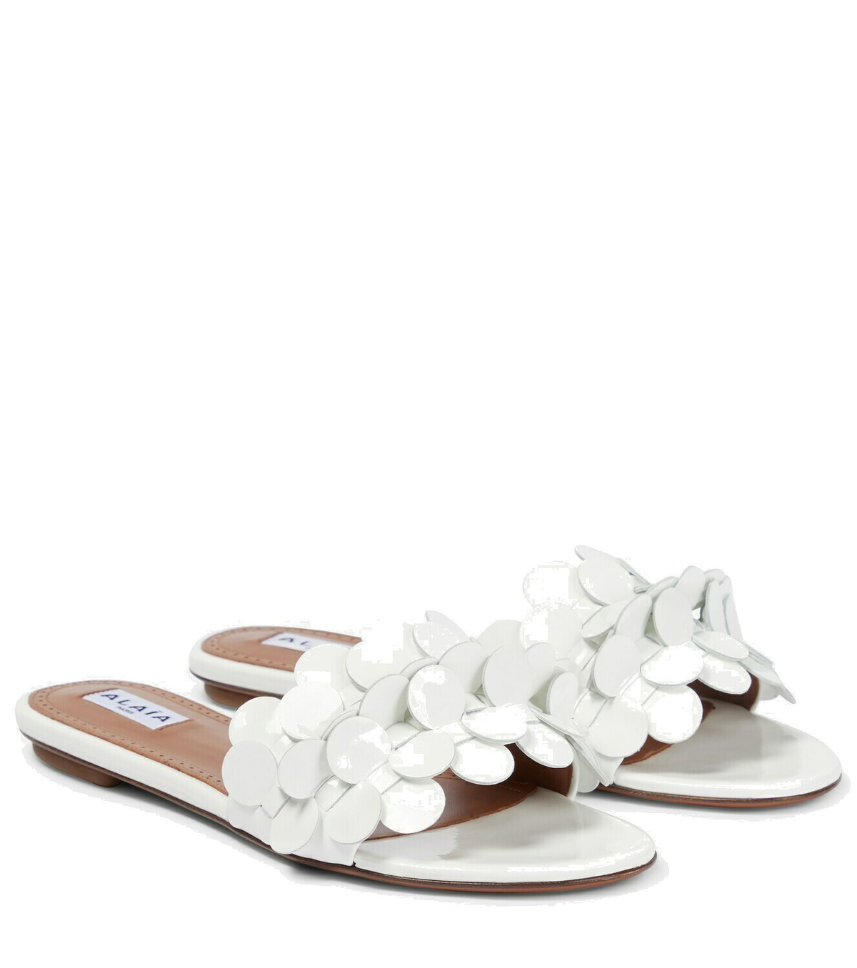 【Alaia】 Confettiレザーサンダル Alaïa Confetti leather sandals ALAÏA