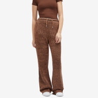 Air Jordan Women's Knit Pant in Archaeo Brown