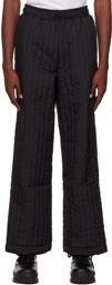 RAINS Black Liner Lounge Pants