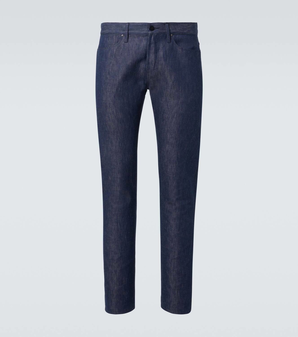 Gabriela Hearst Cotton and linen straight pants
