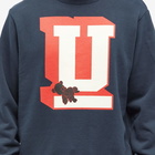 Undercover Men's U Bear Crew Sweat in Navy