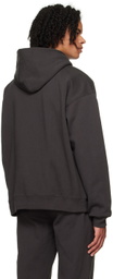 Museum of Peace & Quiet Black Wordmark Hoodie
