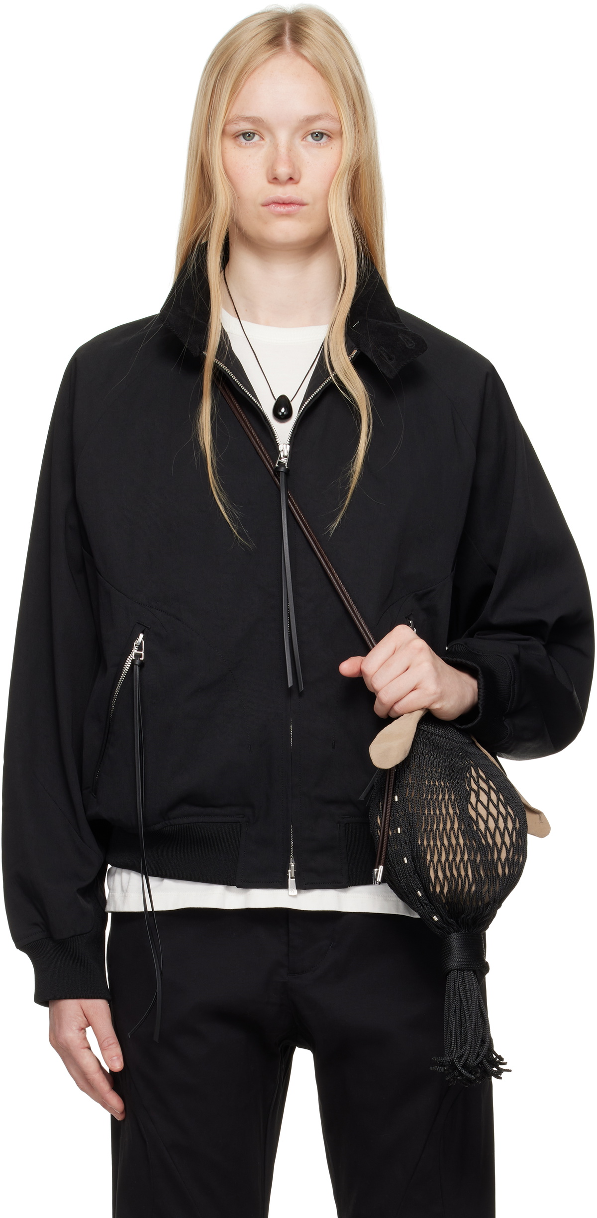 POST ARCHIVE FACTION (PAF) Khaki 8.0 Center Bomber Jacket Post